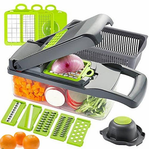 14-in-1 Multifunctional Food Cutter & Grater