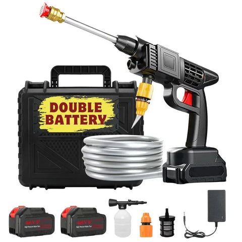 High Pressure Car Washer Spray Water Gun (Double Battery)